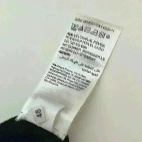 NWT Chico’s Lace Midi Skirt, Size 10, Shell 100%Nylon, Lining 100% polyester - Picture 7 of 7